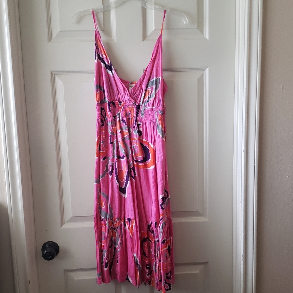 Old Navy pink dress, size L